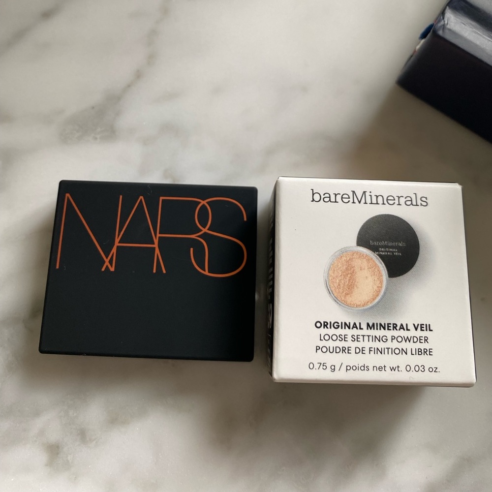 NEW NARS Laguna Bronzer + Bare Minerals Original Loose Setting Powder